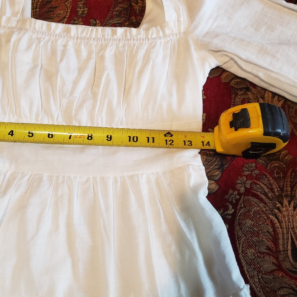Elegant Altar'd StateWhite Long Sleeve Dress - Picture 3 of 14
